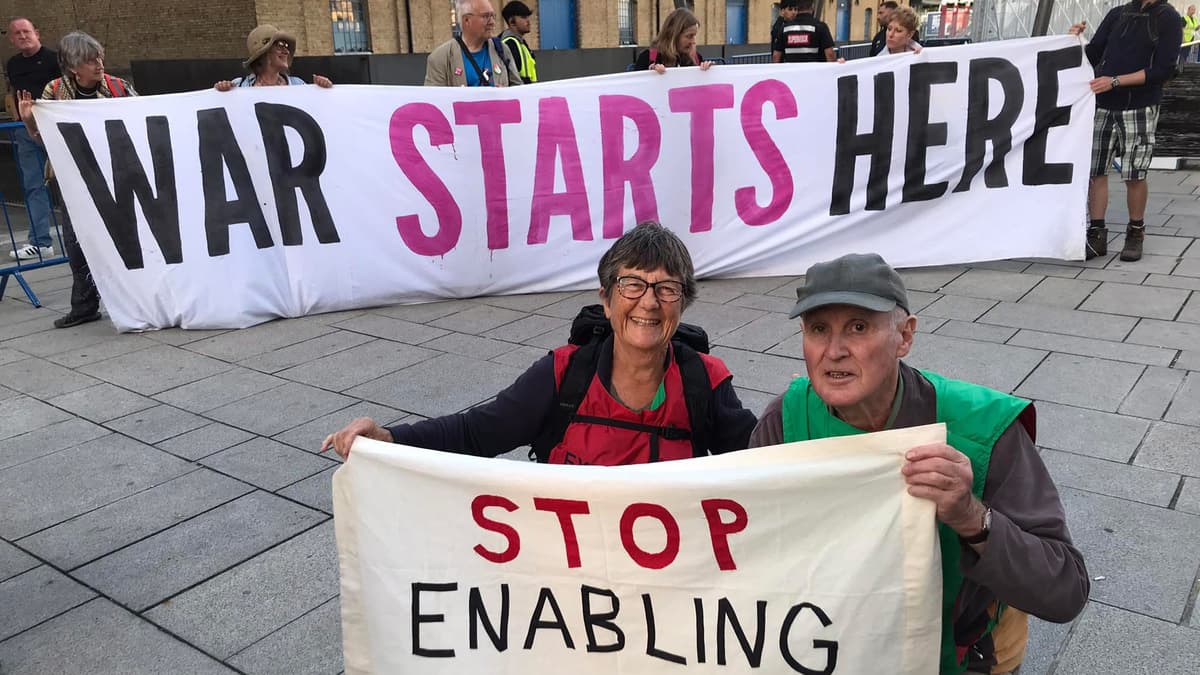 Letter: Our protest at DSEI in London on September 9