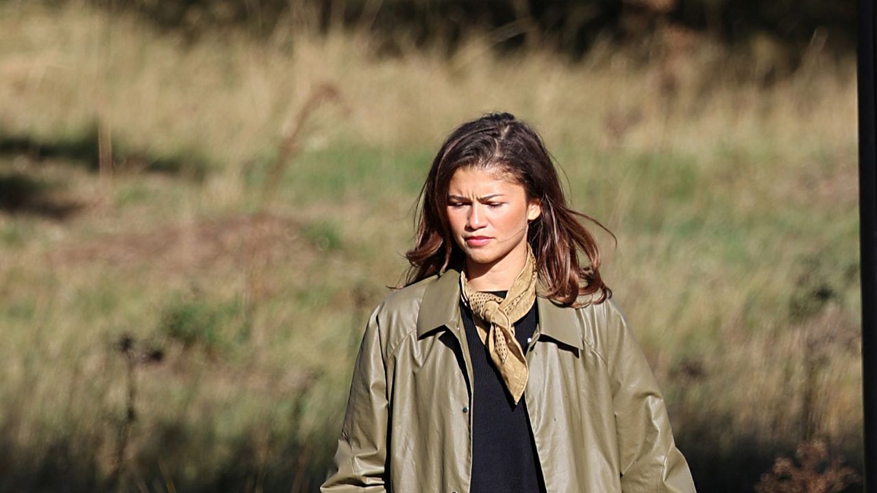 Zendaya Is Ready for a London Fall in Brit-Friendly Fashions