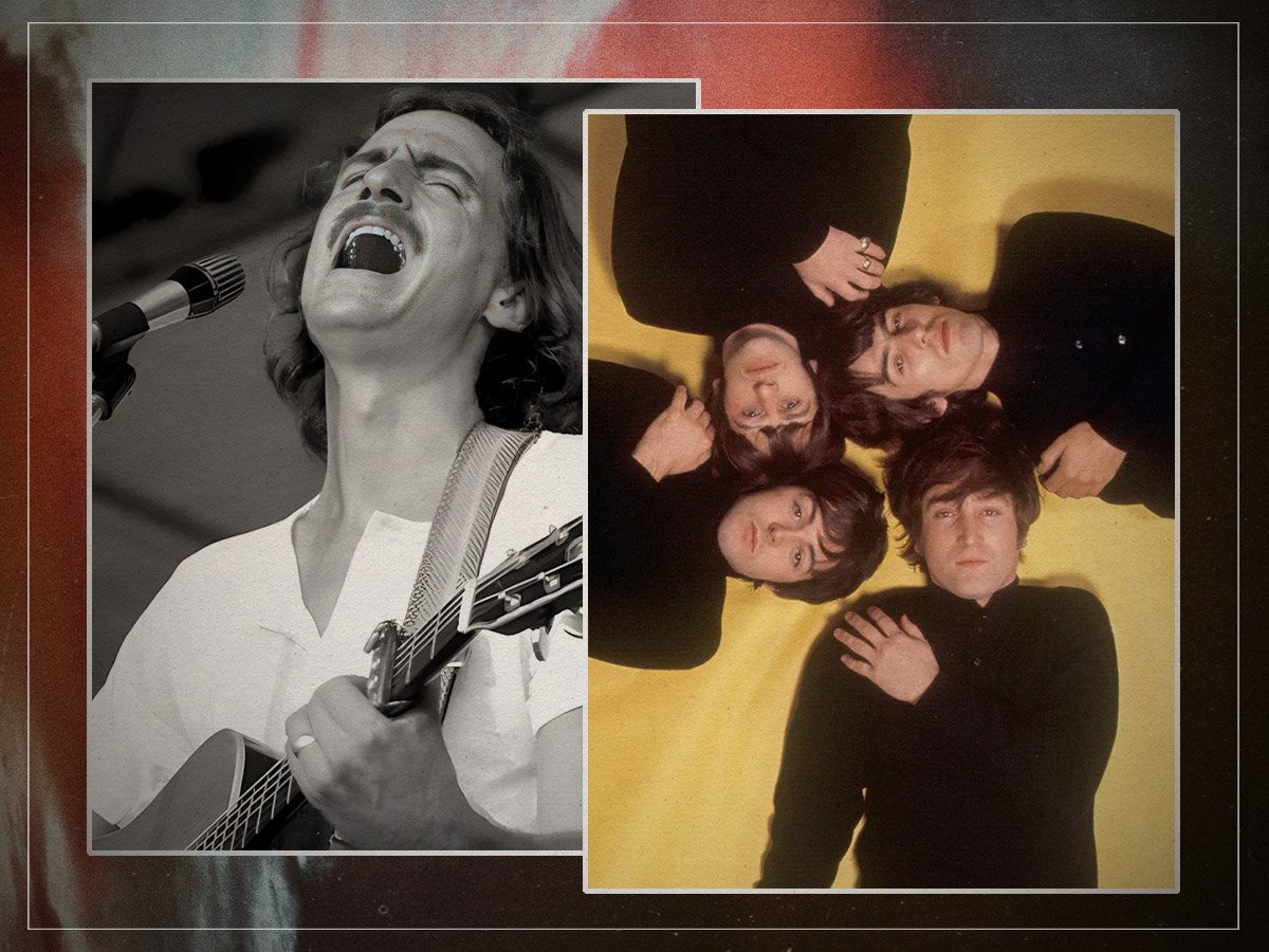 Did James Taylor play a role in The Beatles break-up?