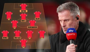 Jamie Carragher’s dream Liverpool XI includes £76m La Liga star