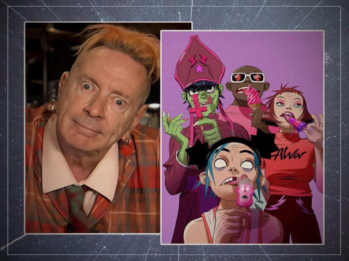 John Lydon - Gorillaz - Split