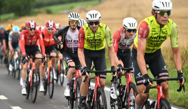 SAMBREVILLE, BELGIUM - JULY 27: Dion Smith of New Zealand and Team Intermarche - Wanty competes during the 46th Tour de Wallonie2025, Stage 2 a 153.1km stage from Huy to Sambreville on July 27, 2025 in Sambreville, Belgium. (Photo by Luc Claessen/Getty Images)