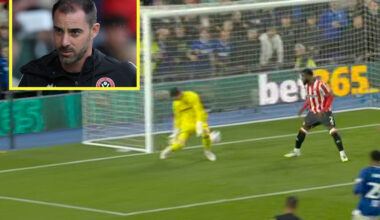 Sheffield United fans make feelings clear to under-fire boss amid goalkeeper's howler in five-goal humiliation