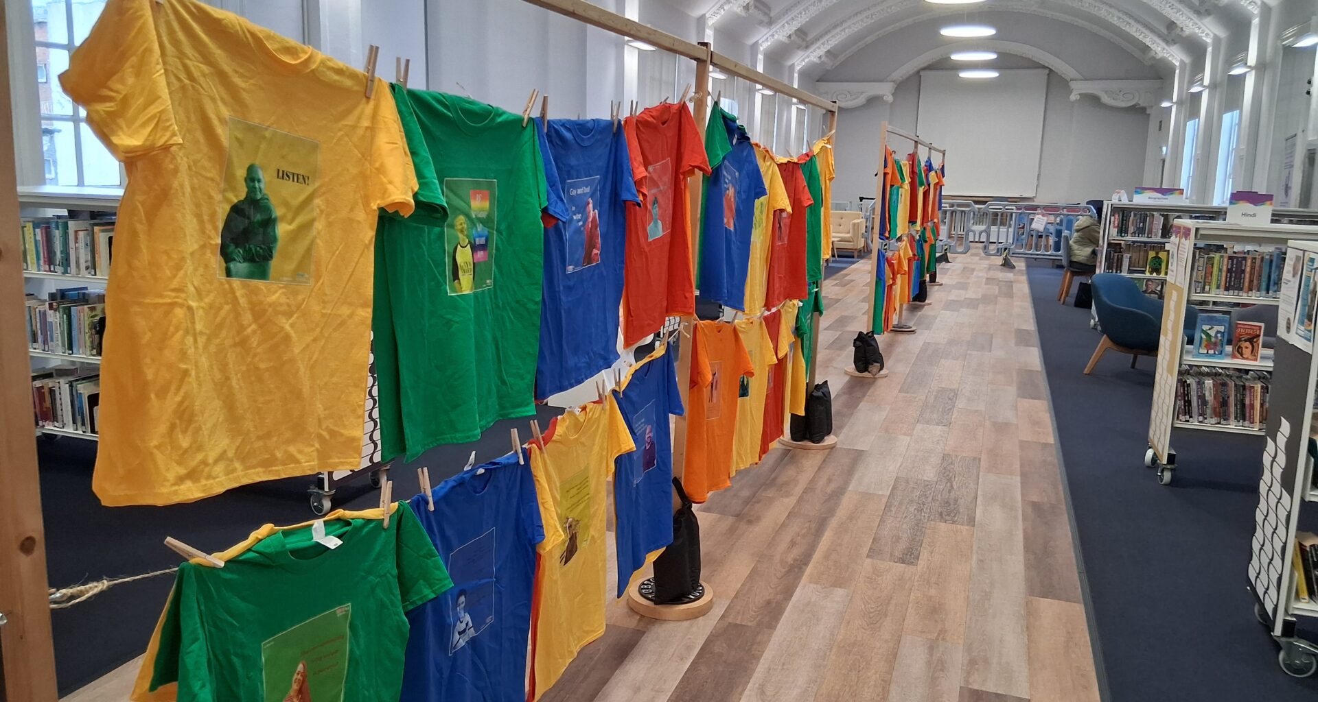 Fynn O'Connor's LGBTQ+ Voices exhibition at LSH