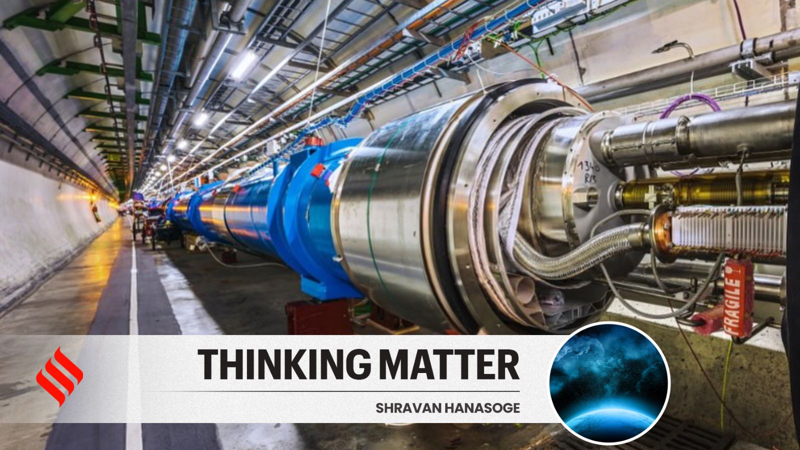 Inside the Large Hadron Collider at CERN - the massive underground machine that confirmed the Higgs boson’s existence and helped complete the Standard Model’s picture of the universe. (Image: Instagram/CERN)