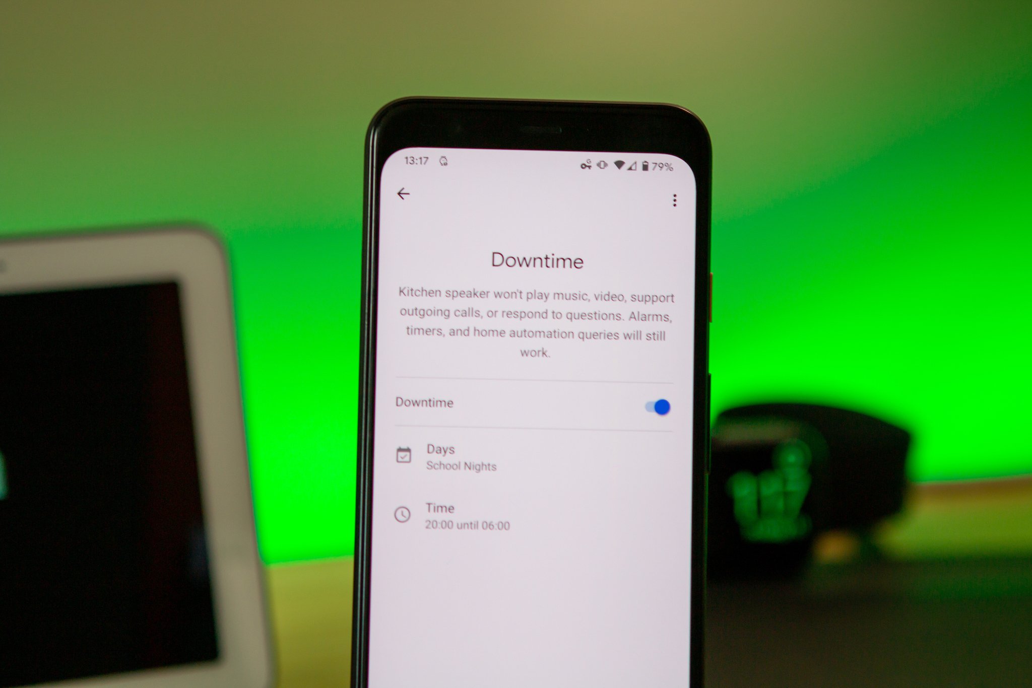 Digital Wellbeing Downtime