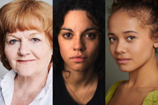 Lesley Nicol, Anoushka Lucas, Sienna Arif Knights