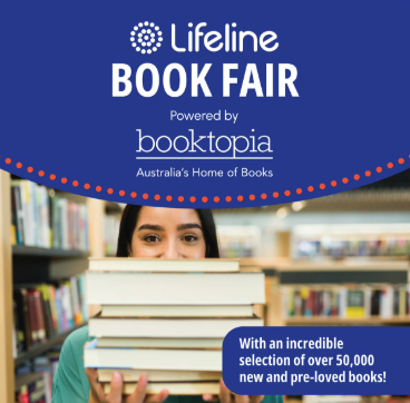 Booktopia hosts bookfair, raises $300,000 for Lifeline