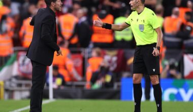 Diego Simeone: Will Atletico Madrid boss be suspended for Arsenal clash after Liverpool red card?
