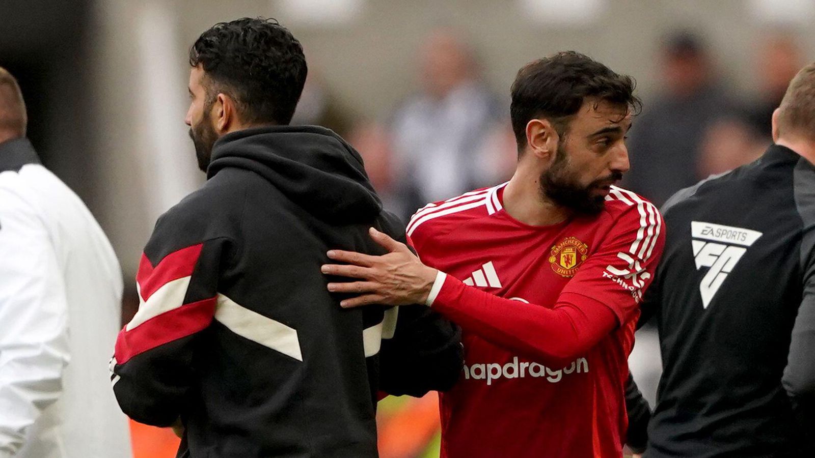 'Optimism' Bruno Fernandes could be pushed out of Man Utd by 'stubborn' Amorim
