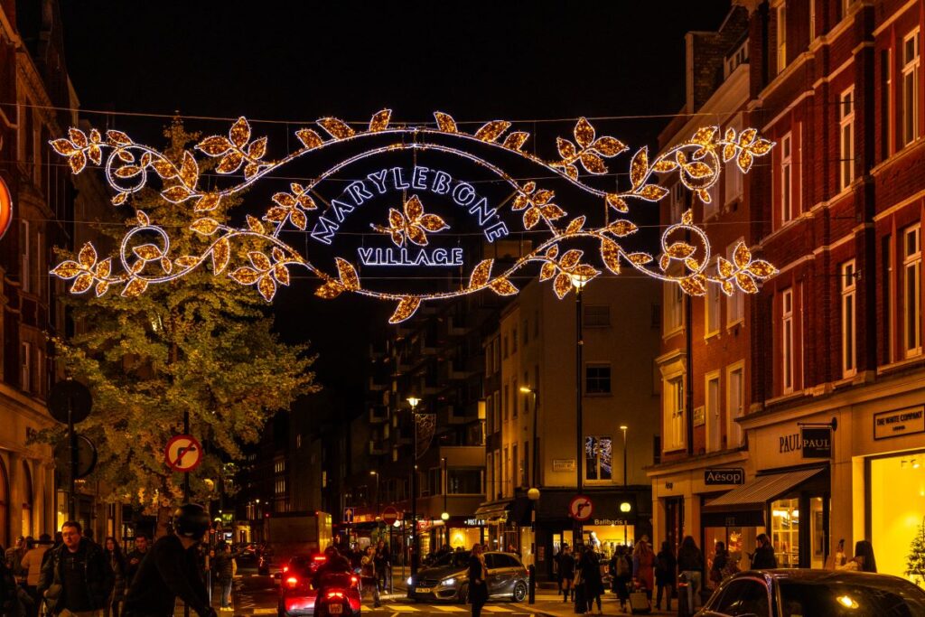 Lights at Marylebone Village