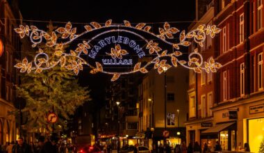 The Switch-On Date For Marylebone's Sparkling Christmas Lights Has Been Revealed – Here's When The Display Will Arrive