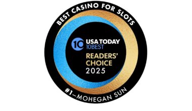 Mohegan Sun Named #1 "Best Casino for Slots" in USA TODAY 10Best Readers' Choice Awards