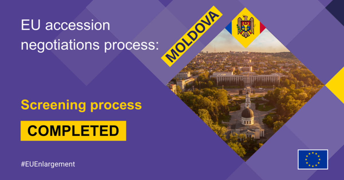 Moldova successfully completes its screening process