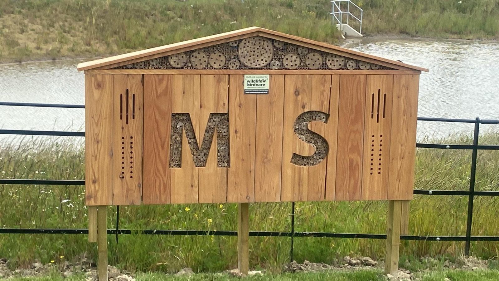 Giant Bug Hotel Installed At Leeds Housing Development