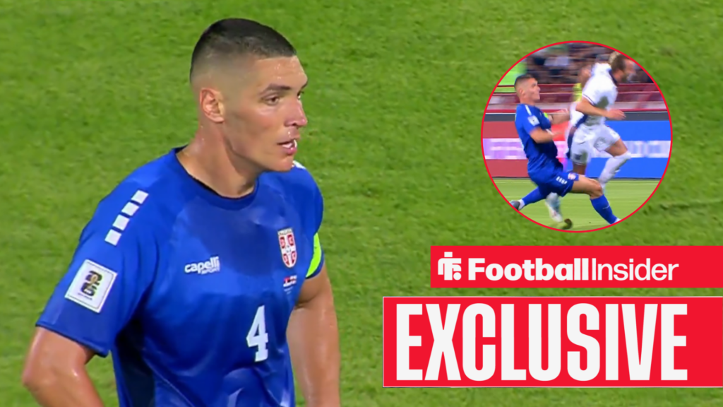 Ex-FIFA ref explains why stunned Nikola Milenkovic was sent off vs England