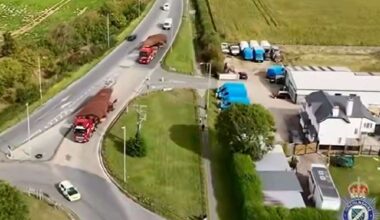 Lincolnshire Police ‘proud as punch’ to escort landmark On Freedom’s Wings Lancaster Bomber sculpture to Norton Disney site