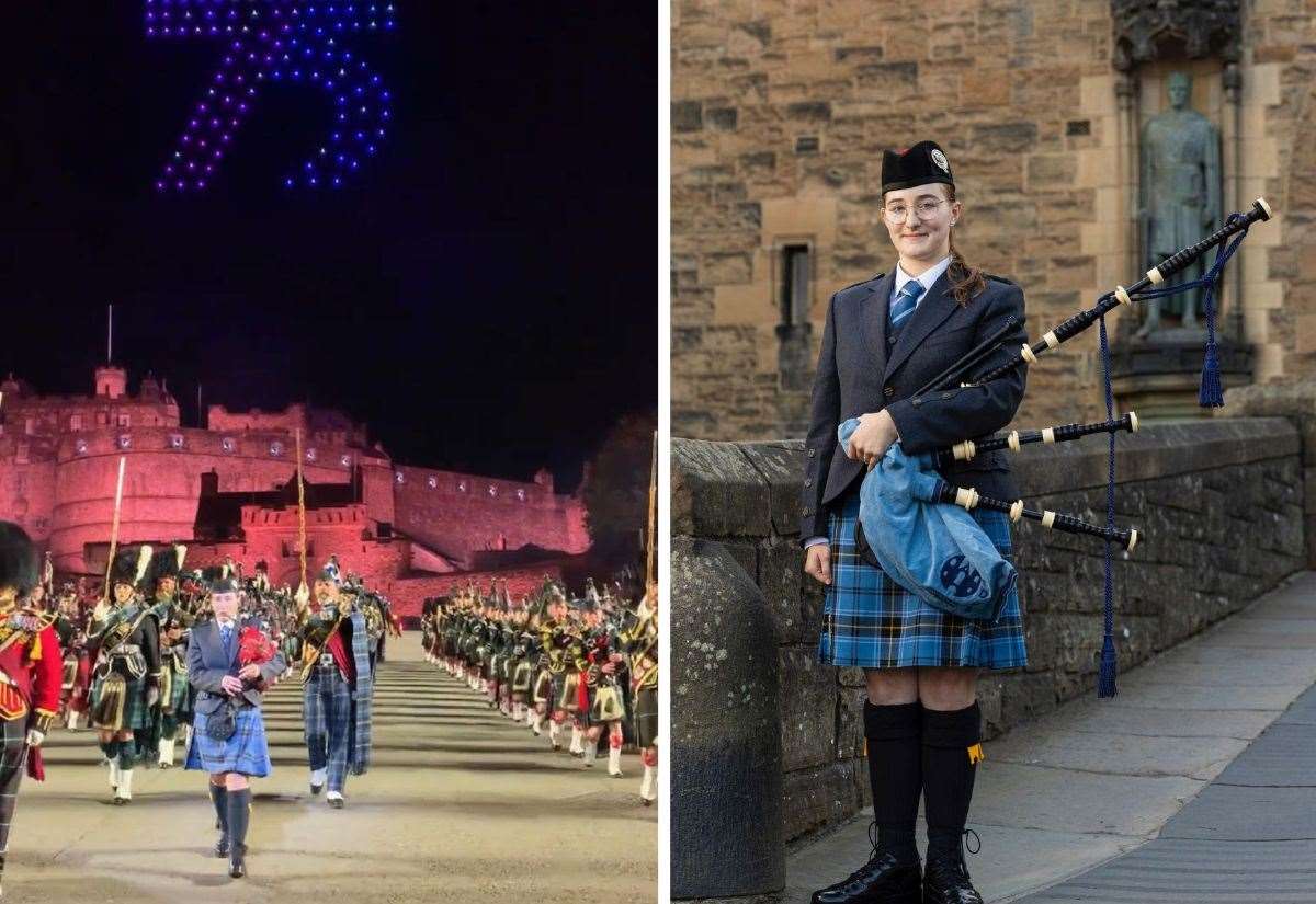 Moray teenager’s unforgettable month centre stage at the Edinburgh Tattoo