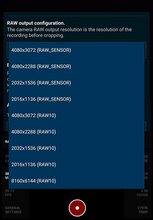 PIxel 9 Pro XL video options