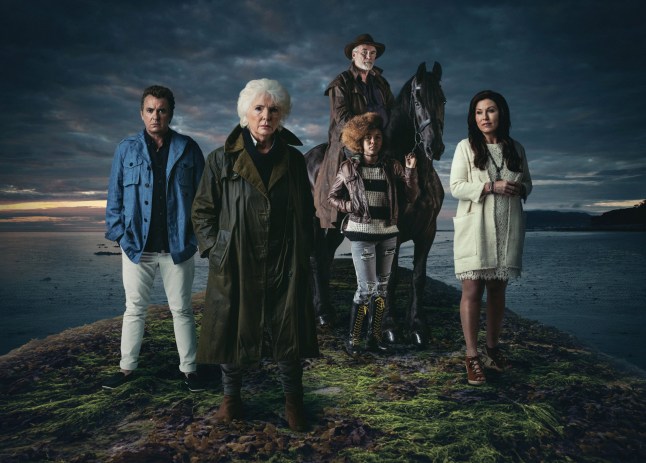 Alfie, Agnes, Lance, Adeen and Kathleen in EastEnders spinoff Redwater