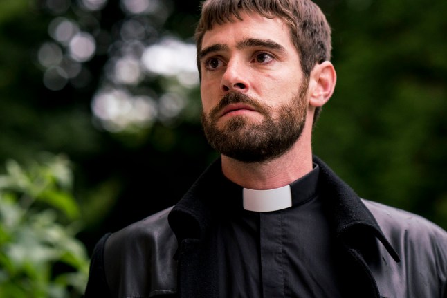Dermott Dolan looking serious in EastEnders spin-off Kat & Alfie: Redwater.