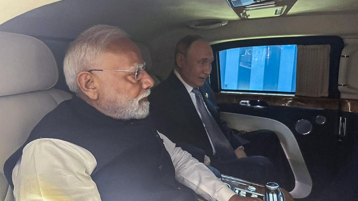 Modi meets Putin in Tianjin, calls for expedited ceasefire in Ukraine