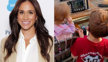 Meghan Markle Shares First Photos of Prince Archie and Princess Lilibet on Netflix Set