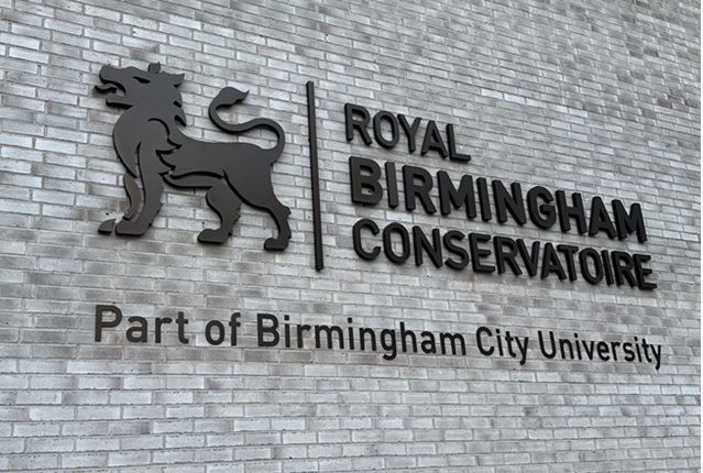 Audition process starts at Royal Birmingham Conservatoire — 4barsrest