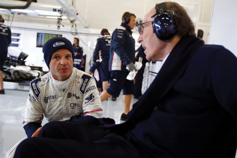 Rubens Barrichello the Williams man, 2011