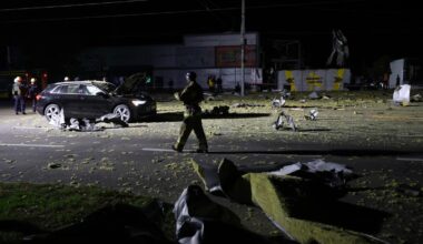 Russia launches major drone, missile attack on Ukraine, still ongoing