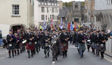 Edinburgh 900 People's Procession - the grand finale
