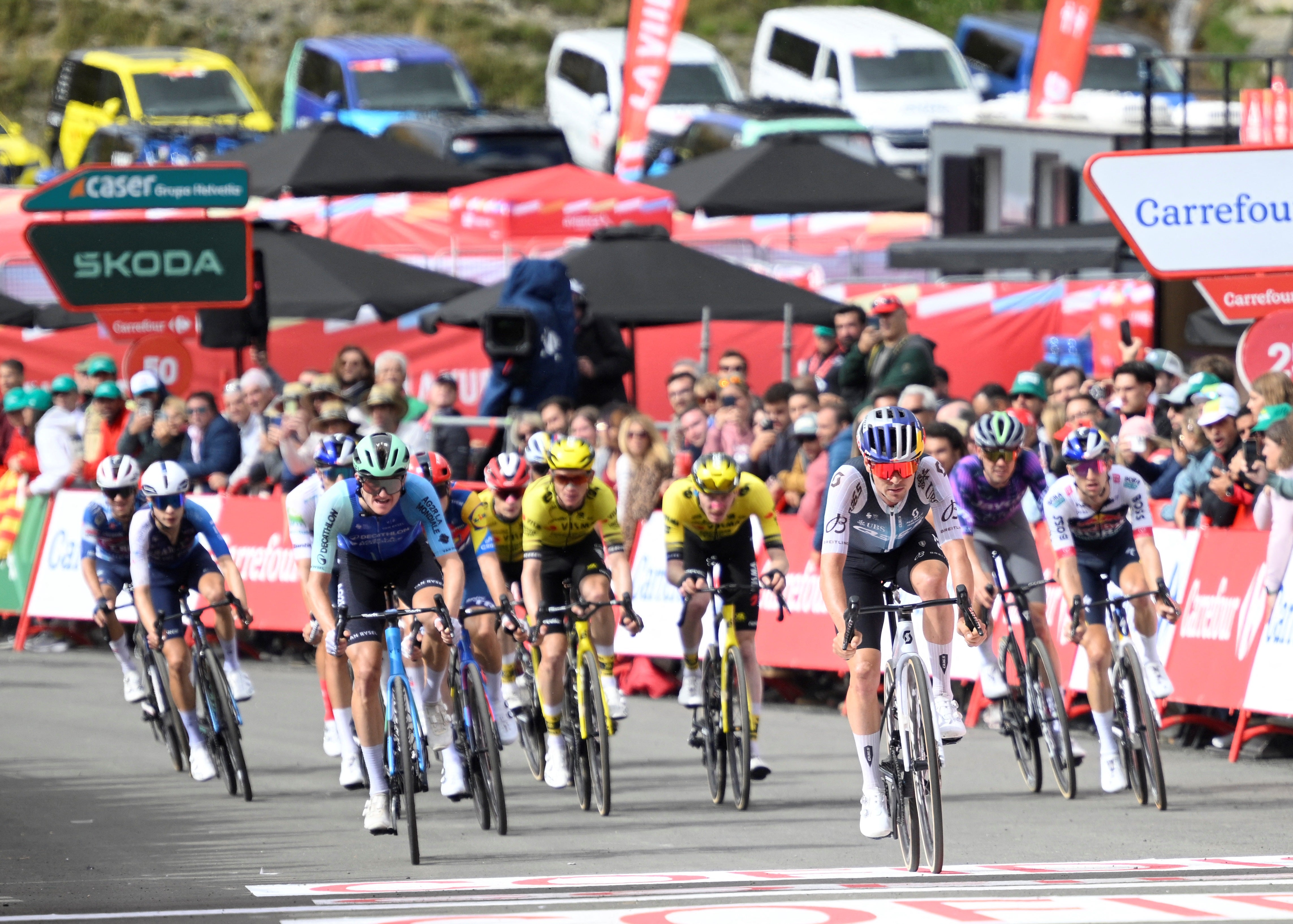 Pidcock has narrowly missed out on a stage win, finishing second twice, and had been on course for a likely victory on the cancelled stage 11
