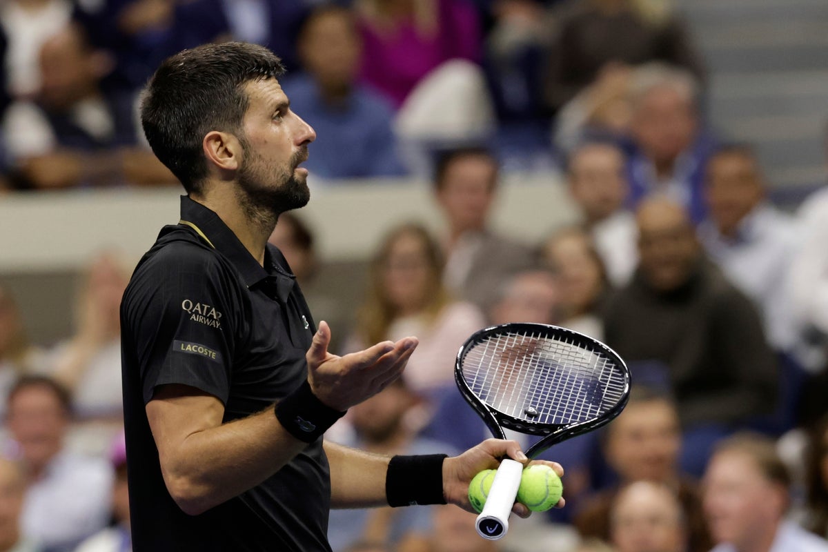 US Open live: Novak Djokovic v Taylor Fritz latest score and updates from blockbuster quarter-final