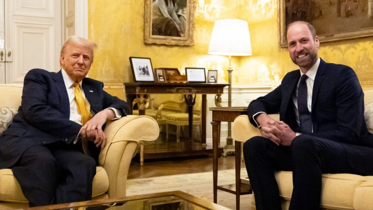 Trump wants America to see him with William and Kate