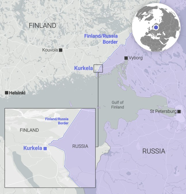 METRO GRAPHICS Kurkela Map