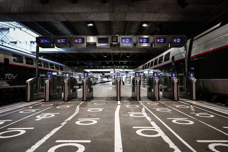 Train services are likely to be affected in France (Photo: Thibaud MORITZ / AFP via Getty Images)
