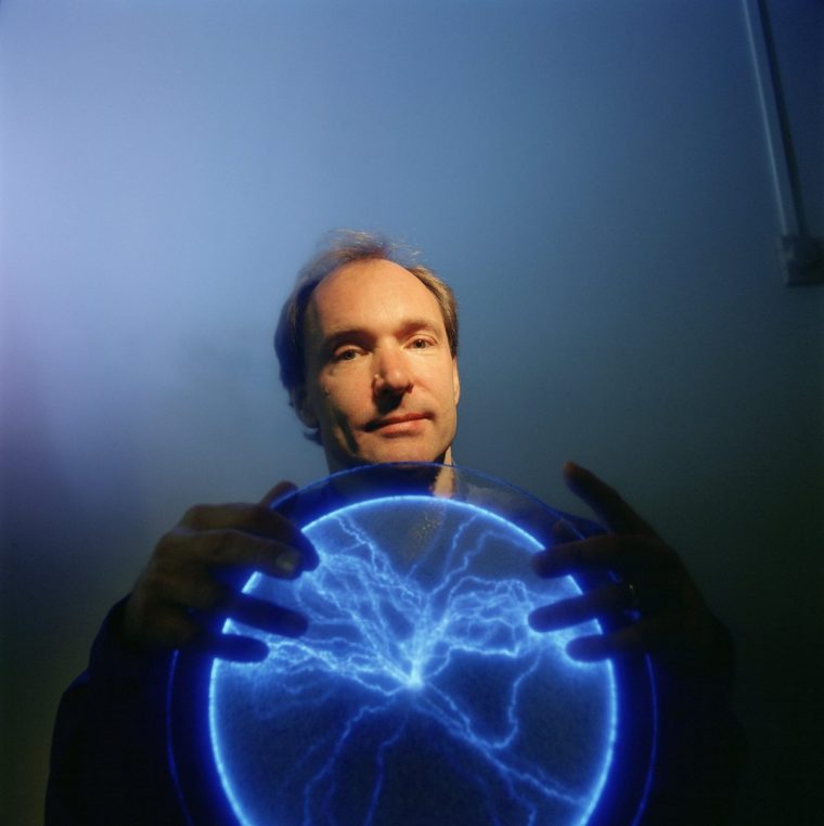 Tim Berners-Lee, British Physicist turned Programmer, Inventor of the World Wide Web (Photo by Catrina Genovese/WireImage) *** Local Caption ***