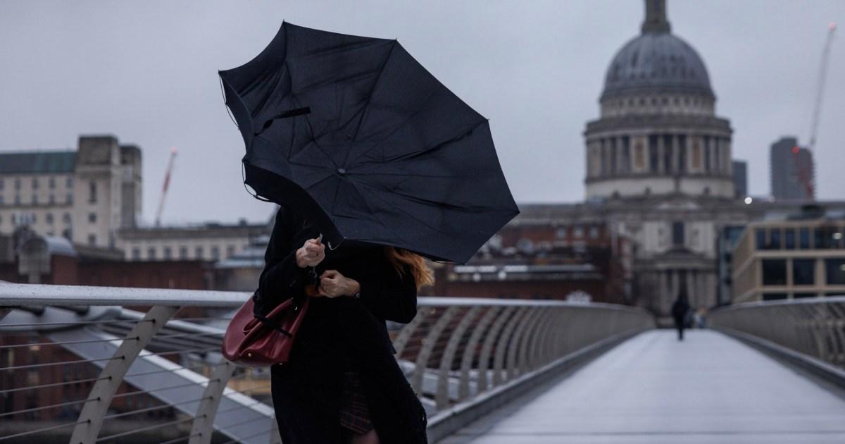 UK to be blasted with 55mph wind this weekend after Met Office issues yellow warning | News UK