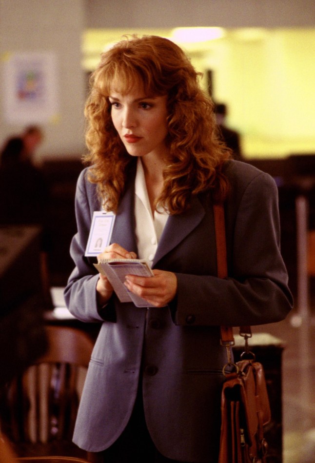 Editorial use only. No book cover usage. Mandatory Credit: Photo by New Line/Dark Horse/Kobal/Shutterstock (5885184aa) Amy Yasbeck The Mask - 1994 Director: Charles Russell New Line/Dark Horse USA Scene Still Animation