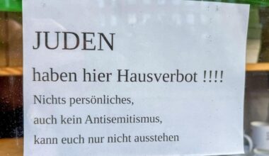 Germany's darkest days resurface after shop bans Jews from entering | News World