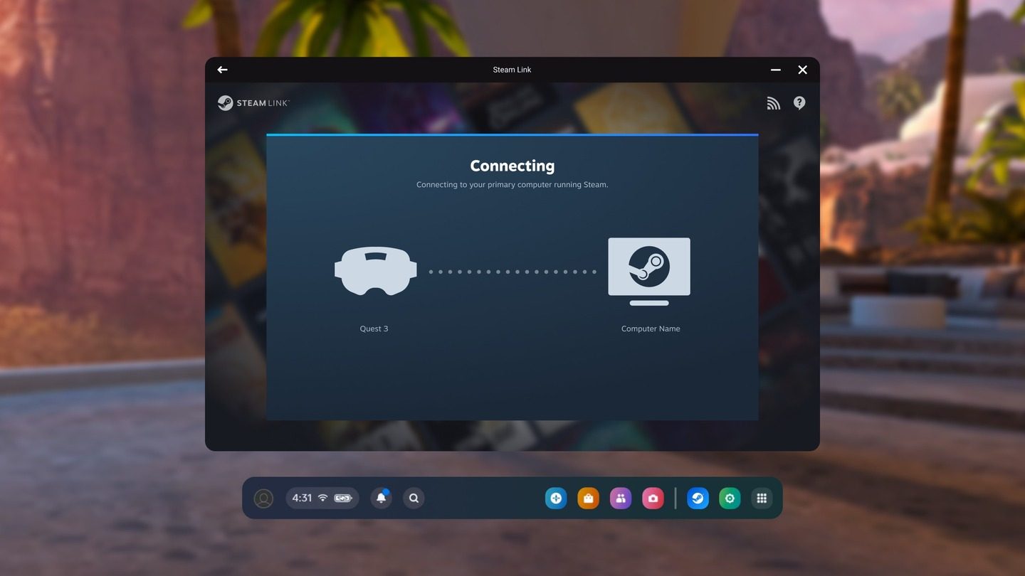 Valve Expands 'Steam Link' PC VR Streaming to More Headsets and Opens the Door to Android XR
