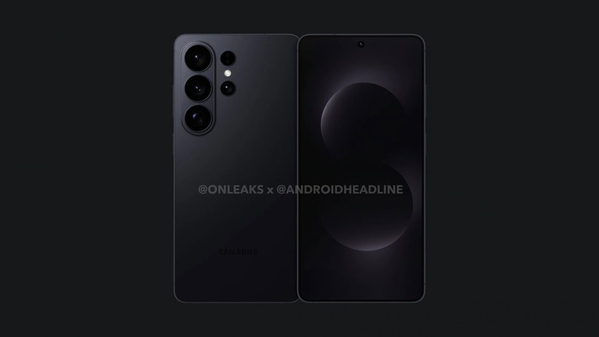 Samsung Galaxy S26 Ultra CAD render 2