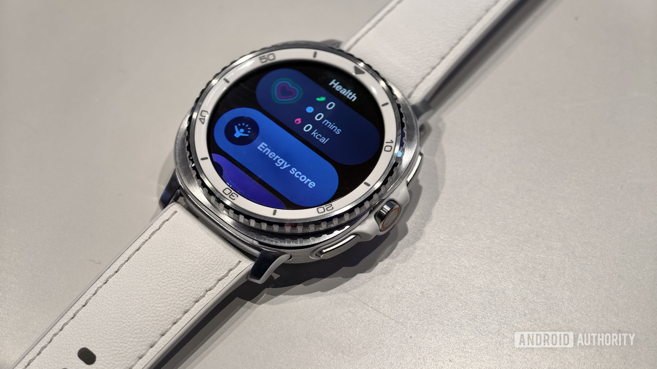 Samsung Galaxy Watch 8 Classic on display kiosk