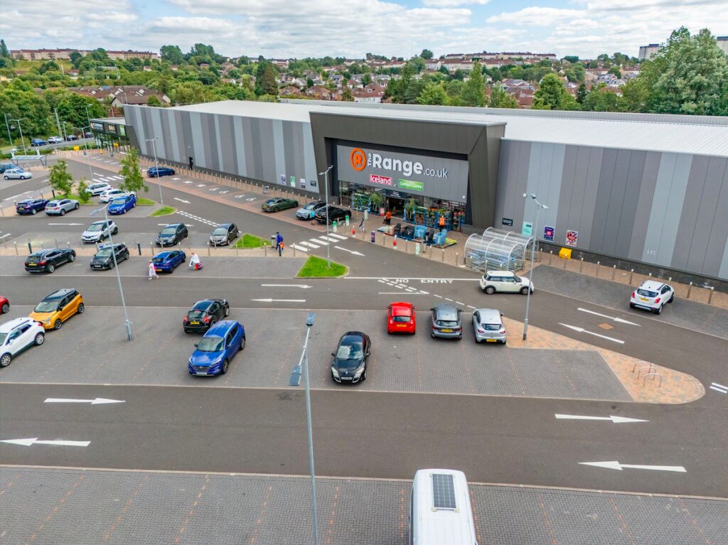 Glasgow retail park brought to market with £9.1m price tag