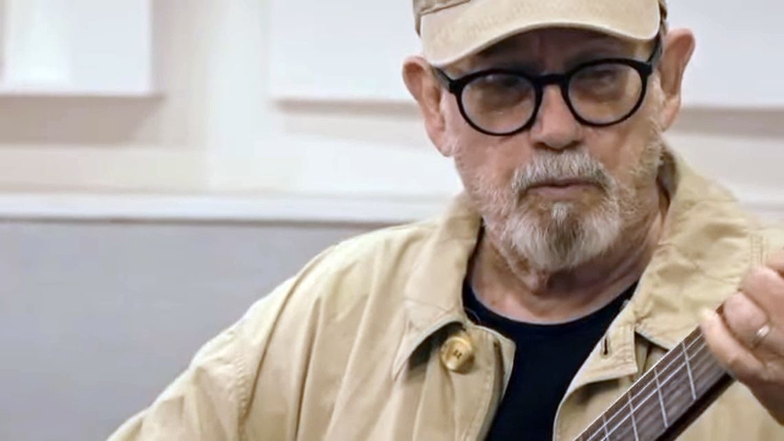Silvio Rodríguez. Still from the documentary. Photo: ENDAC.