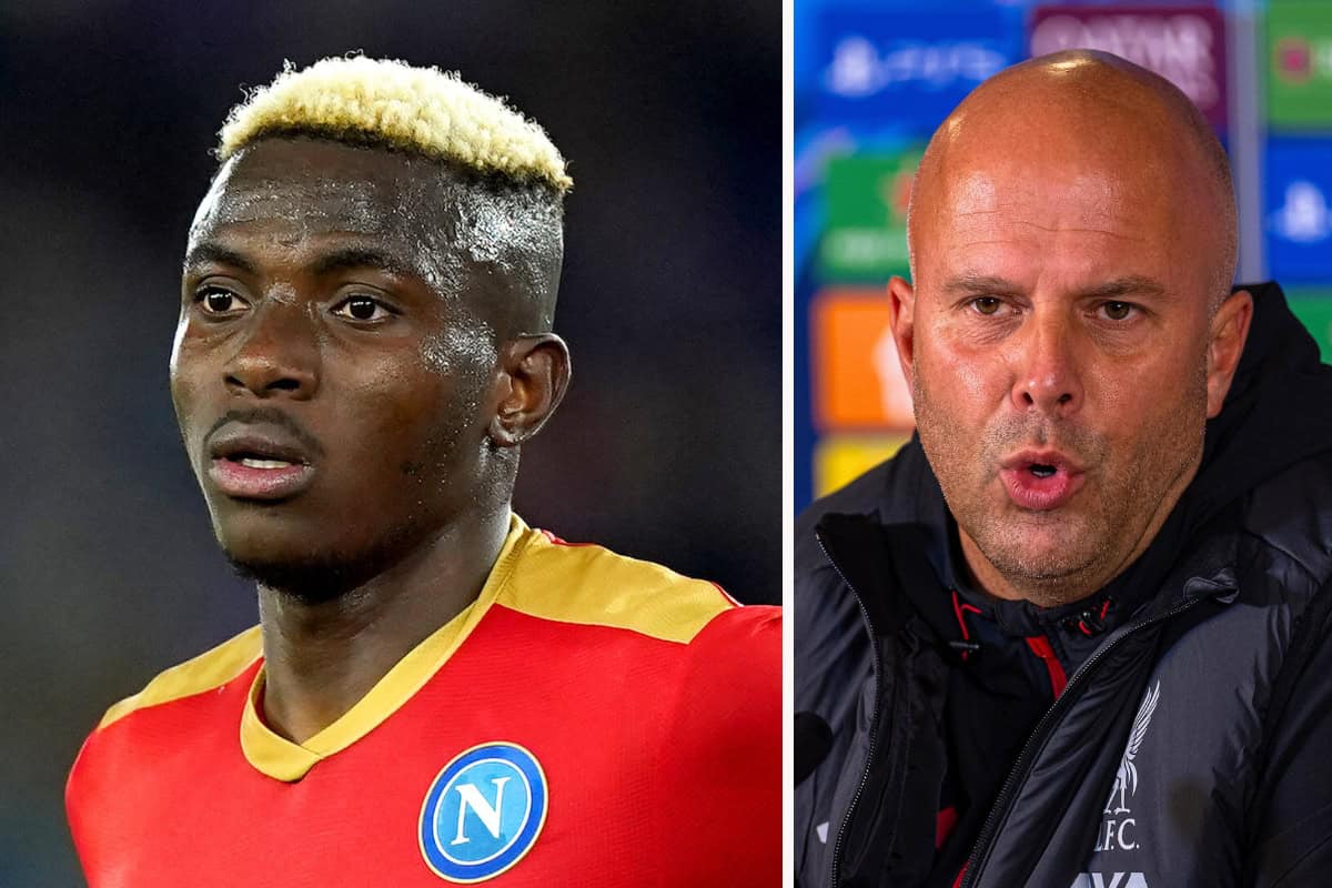Arne Slot refutes reports Victor Osimhen was a transfer target this summer - Liverpool FC