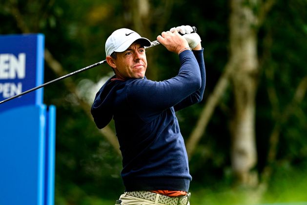 Irish Open: Rory McIlroy five shots off the lead at the K Club as Shane Lowry loses ground