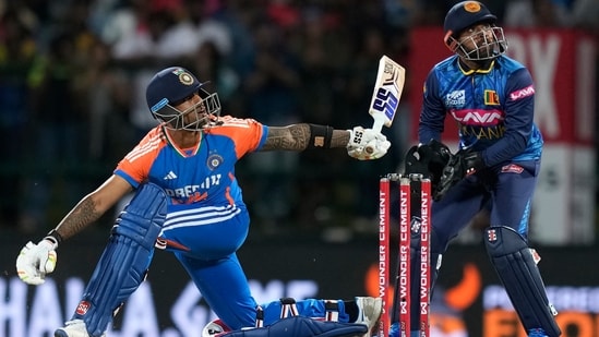 Suryakumar Yadav will be leading India for the first time in multi-nation tournament.(AP)