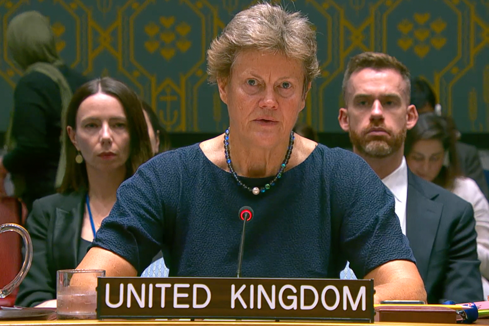 Israel’s strikes on Doha are a flagrant violation of the sovereignty and territorial integrity of Qatar: UK statement at the UN Security Council