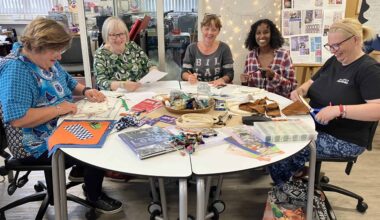 Contribute to new threads of freedom tapestry at Armley Library